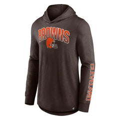 Front Runner Long Sleeve Hooded T-Shirt - Cleveland Browns