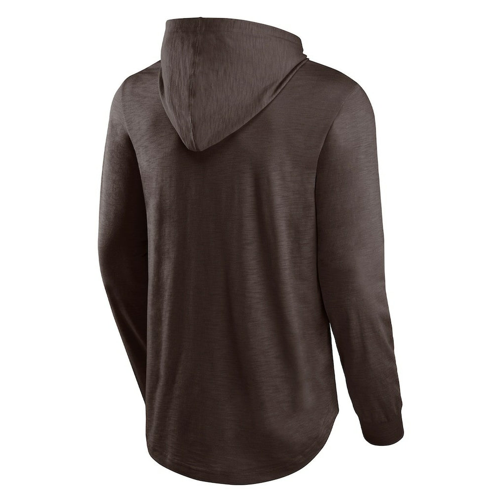 Front Runner Long Sleeve Hooded T-Shirt - Cleveland Browns