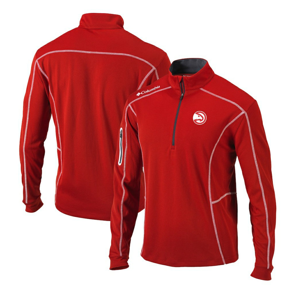 NBA Atlanta Hawks Shotgun Quarter-Zip Pullover Jacket