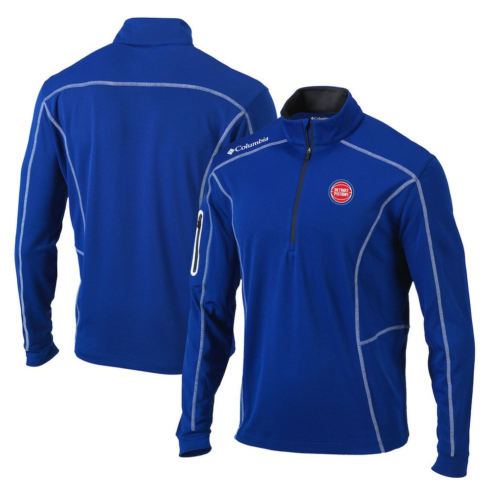NBA Detroit Pistons Shotgun Quarter-Zip Pullover Jacket sale