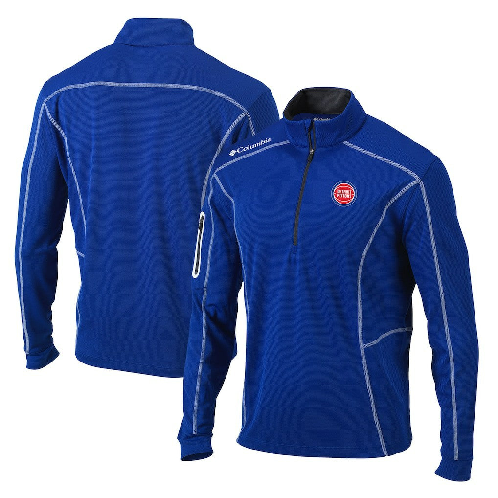 NBA Detroit Pistons Shotgun Quarter-Zip Pullover Jacket sale
