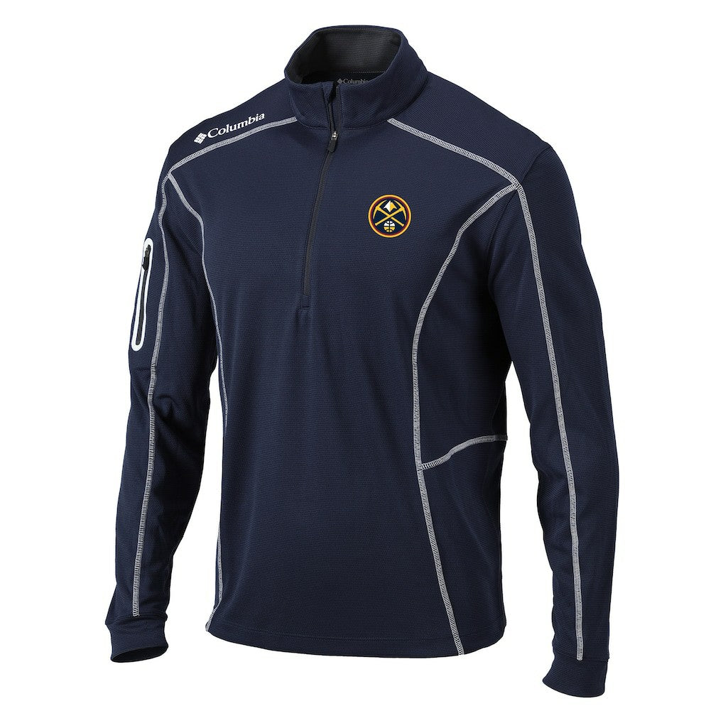 NBA Denver Nuggets Shotgun Quarter-Zip Pullover Jacket sale