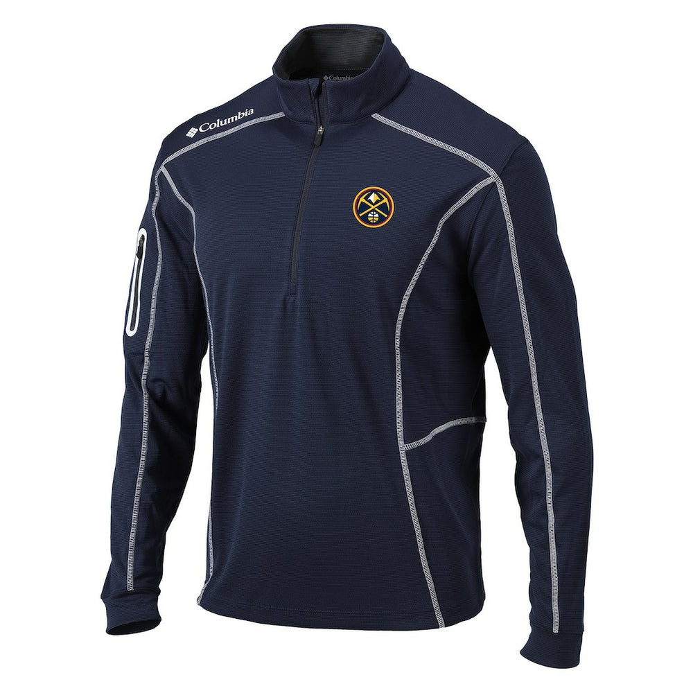 NBA Denver Nuggets Shotgun Quarter-Zip Pullover Jacket sale