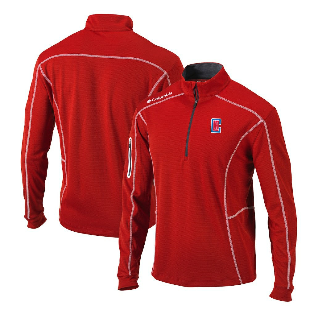 NBA LA Clippers Shotgun Quarter-Zip Pullover Jacket