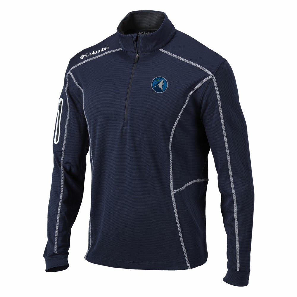 NBA Minnesota Timberwolves Shotgun Quarter-Zip Pullover Jacket