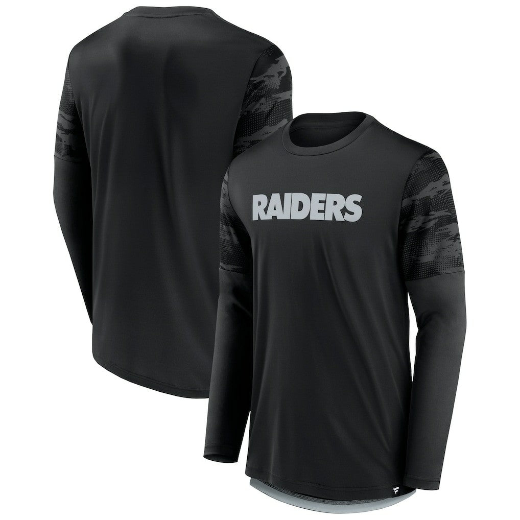 Square Off Long Sleeve T-Shirt - Las Vegas Raiders