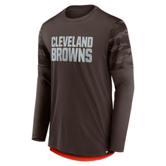 Square Off Long Sleeve T-Shirt - Cleveland Browns