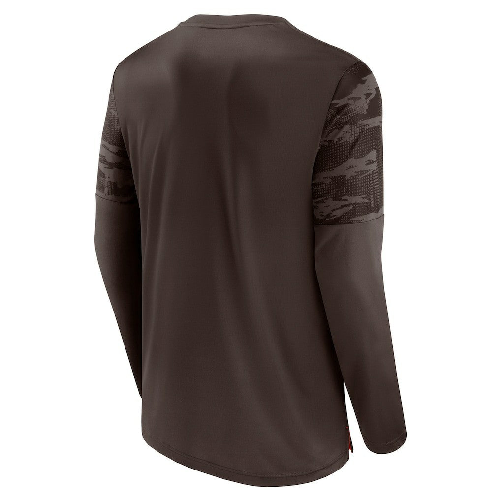 Square Off Long Sleeve T-Shirt - Cleveland Browns