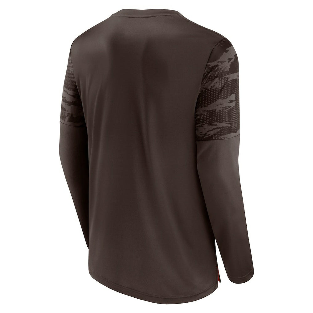 Square Off Long Sleeve T-Shirt - Cleveland Browns