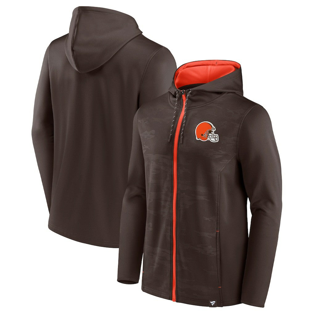 Ball Carrier Full-Zip Hoodie - Cleveland Browns