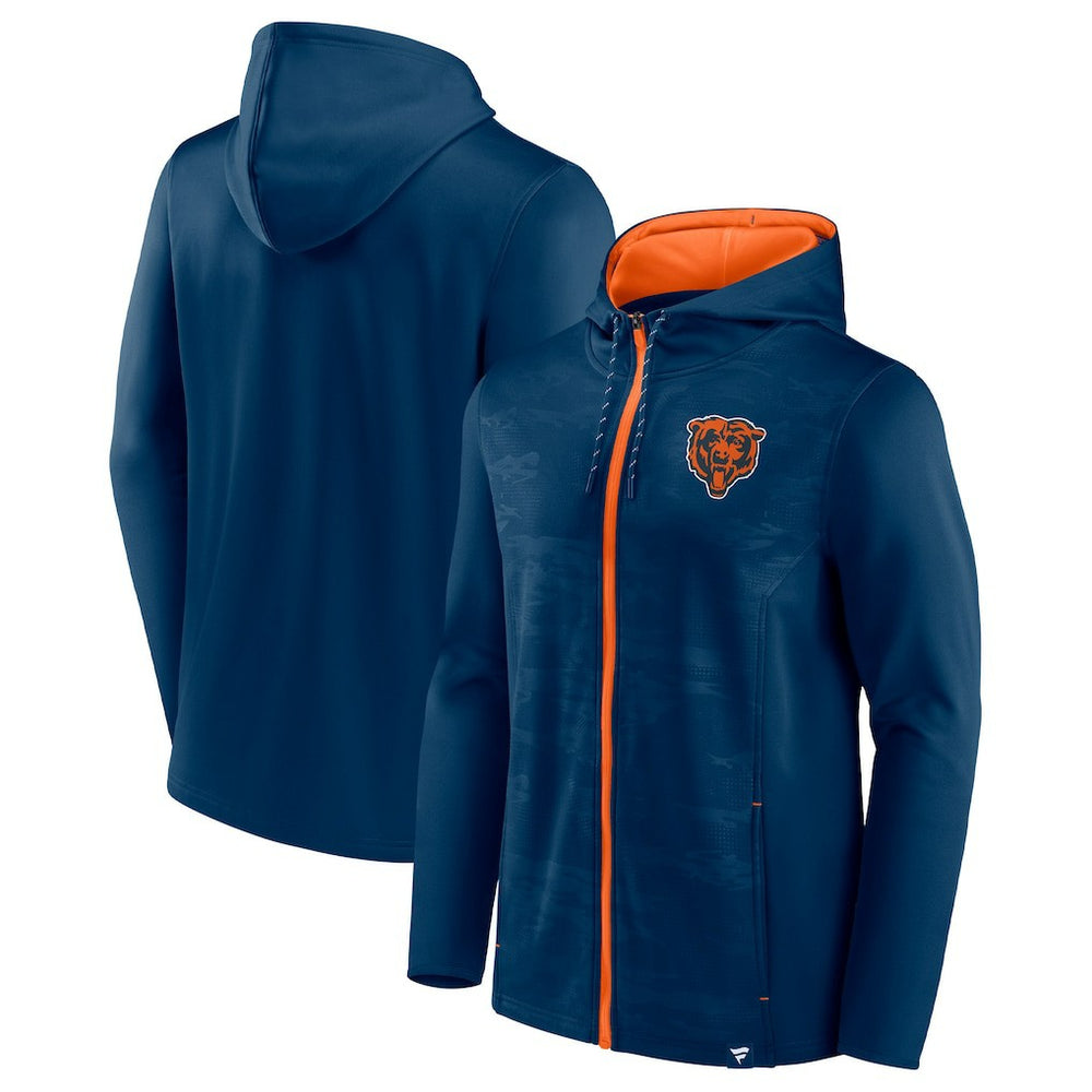 Ball Carrier Full-Zip Hoodie - Chicago Bears