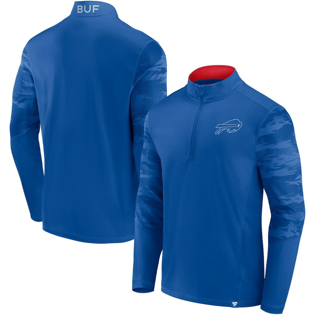 Ringer Quarter-Zip Jacket - Buffalo Bills