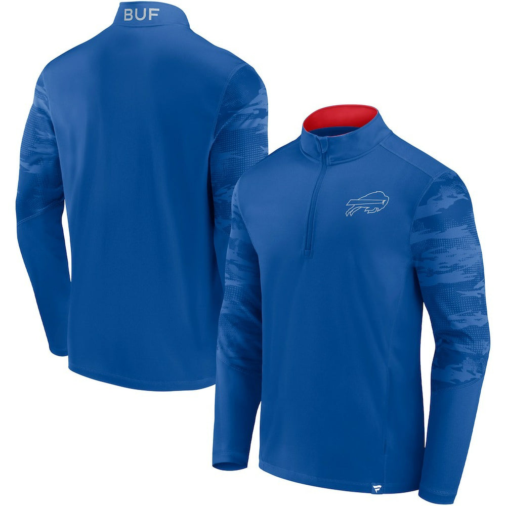 Ringer Quarter-Zip Jacket - Buffalo Bills