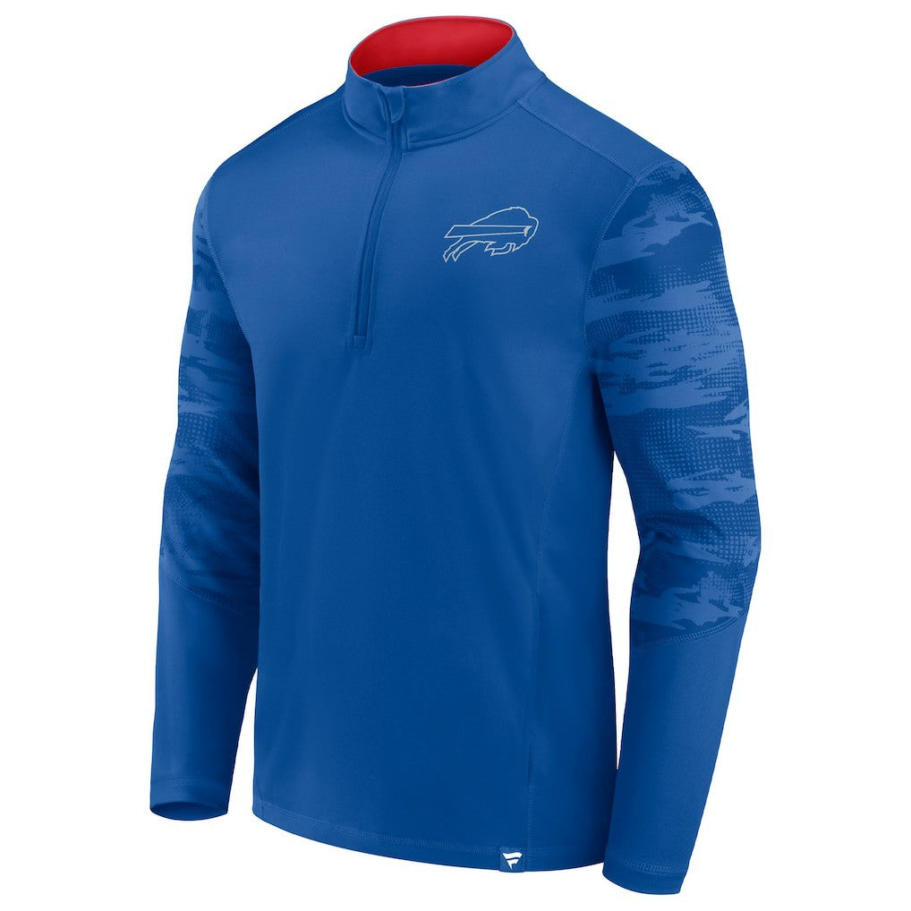 Ringer Quarter-Zip Jacket - Buffalo Bills