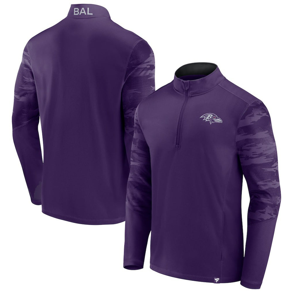 Ringer Quarter-Zip Jacket - Baltimore Ravens