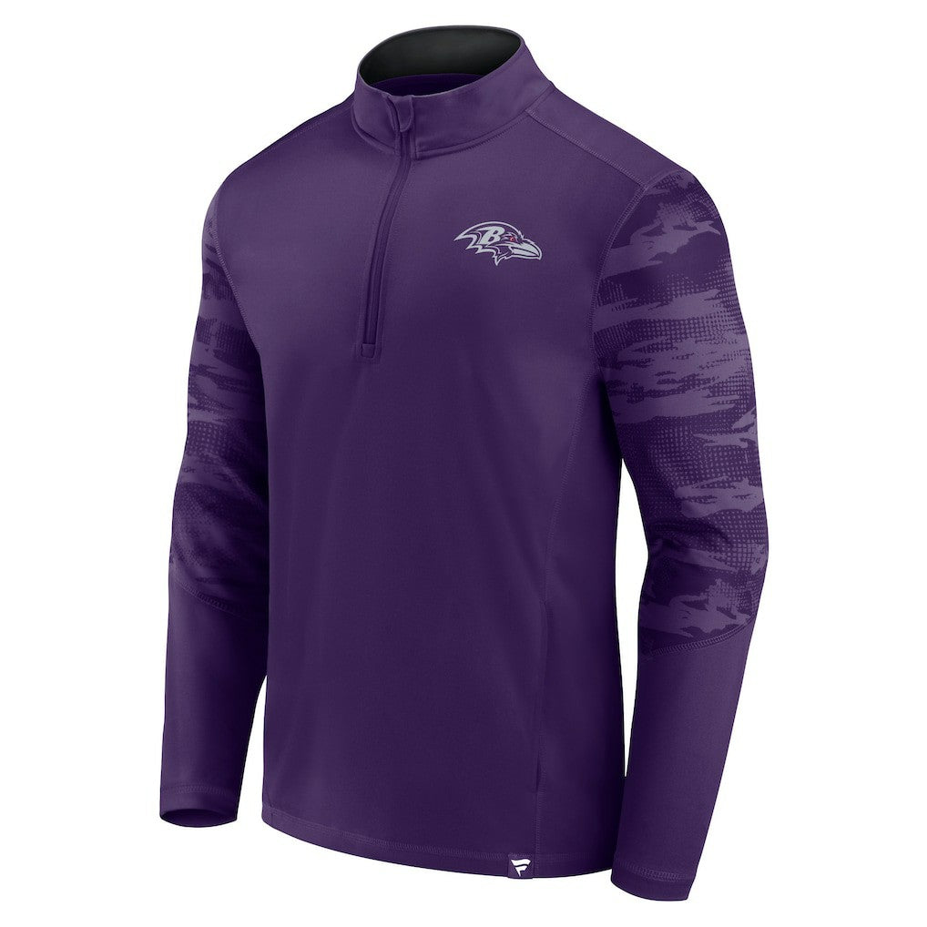 Ringer Quarter-Zip Jacket - Baltimore Ravens