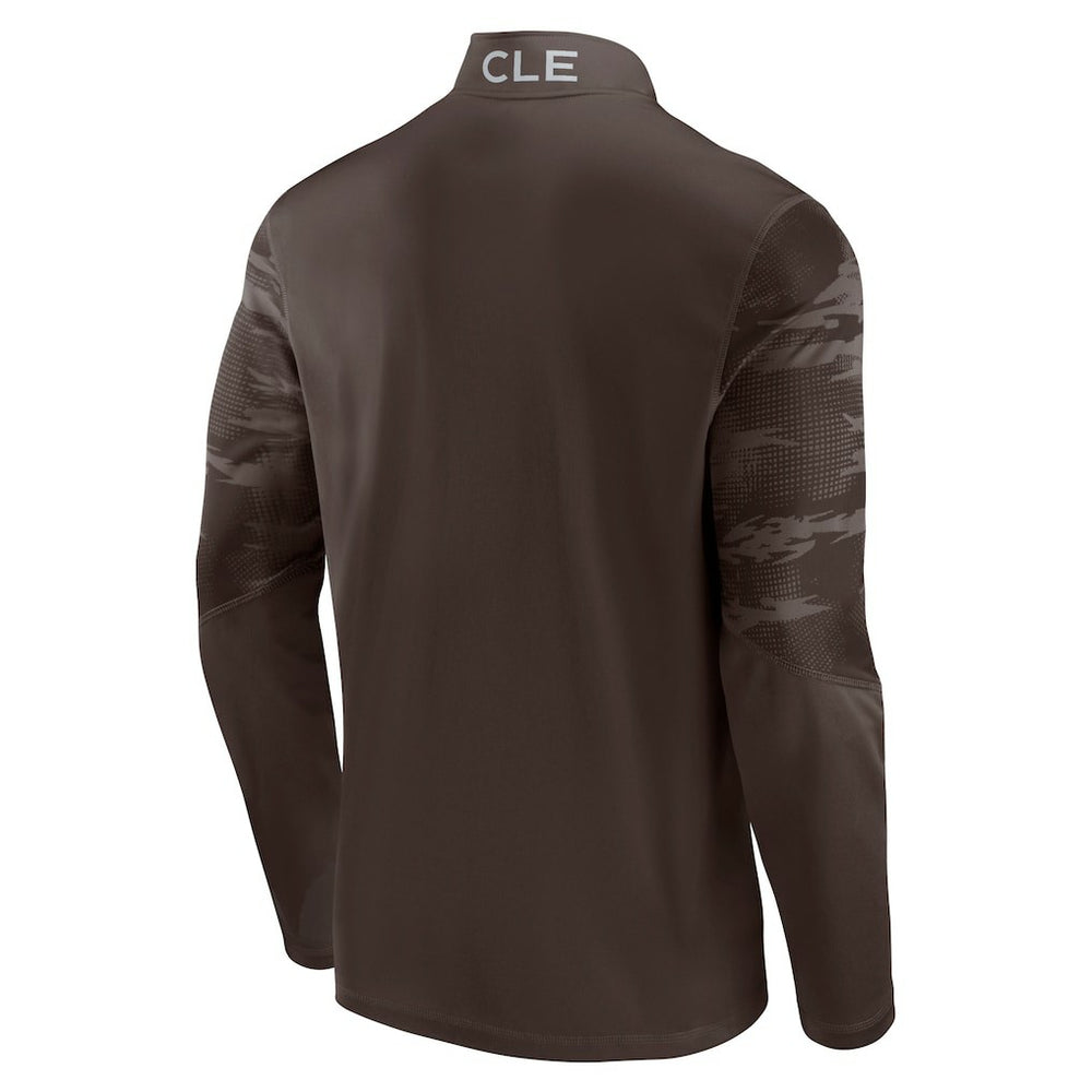 Ringer Quarter-Zip Jacket - Cleveland Browns