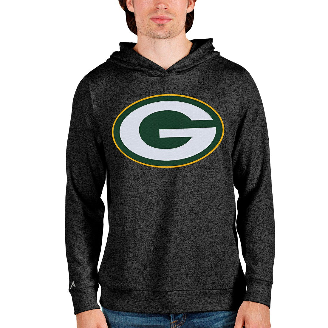 Antigua Team Absolute Pullover Hoodie - Green Bay Packers