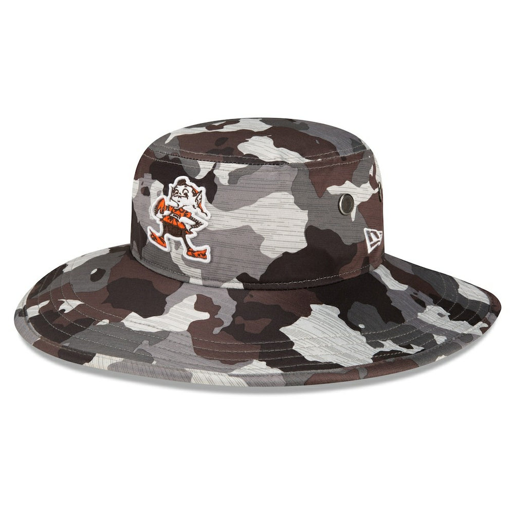 2022 NFL Training Camp Historic Logo Panama Bucket Hat - Cleveland Browns