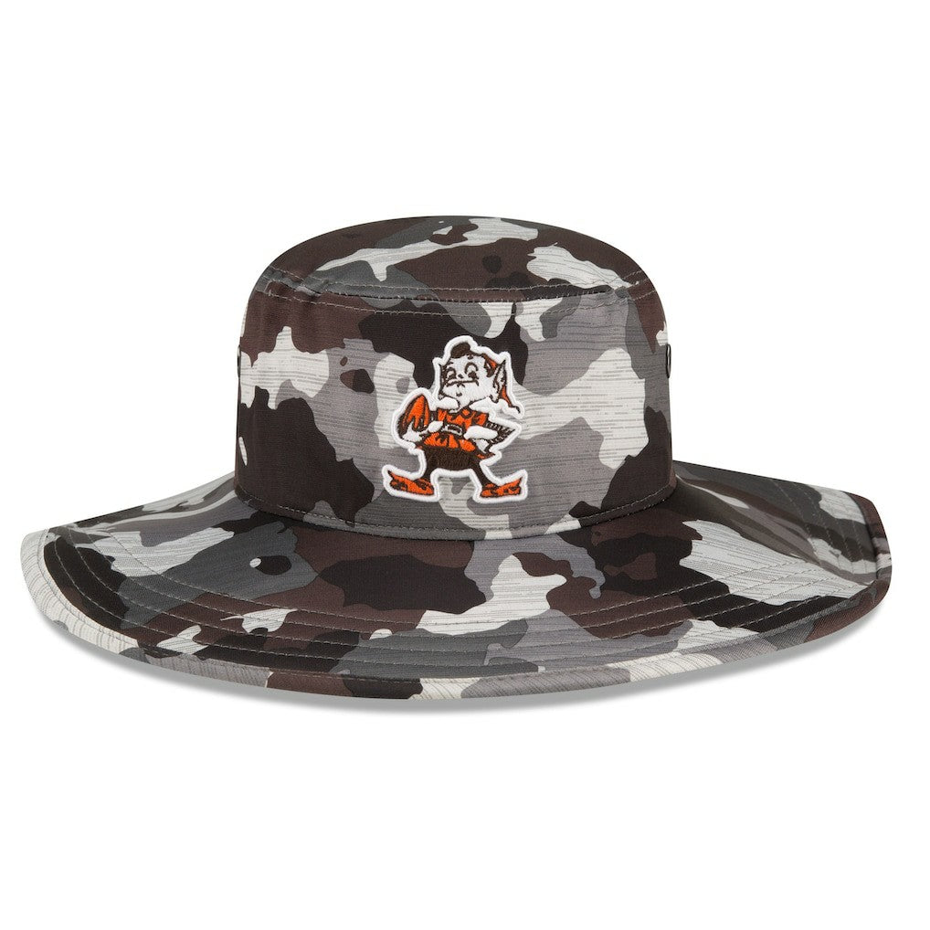 2022 NFL Training Camp Historic Logo Panama Bucket Hat - Cleveland Browns