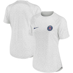 Paris Saint-Germain Women's 2022/23 Pre-Match Home Performance Top - Nike Gray