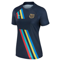 Barcelona Women's 2022/23 Pre-Match AWAY Performance Top - Nike Navy