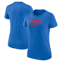 Barcelona Women's Swoosh T-Shirt - Nike Blue