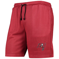 FOCO Colorblock Mesh V-Neck & Shorts Set - Tampa Bay Buccaneers