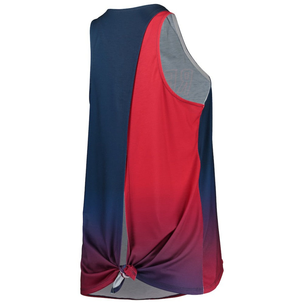 MLB Boston Red Sox FOCO Women's Gradient Tie-Back Racerback Tank Top