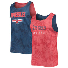 MLB Los Angeles Angels FOCO Floral Reversible Mesh Tank Top