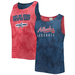MLB Atlanta Braves FOCO Floral Reversible Mesh Tank Top