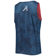 MLB Atlanta Braves FOCO Floral Reversible Mesh Tank Top