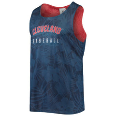 MLB Cleveland Guardians FOCO Floral Reversible Mesh Tank Top