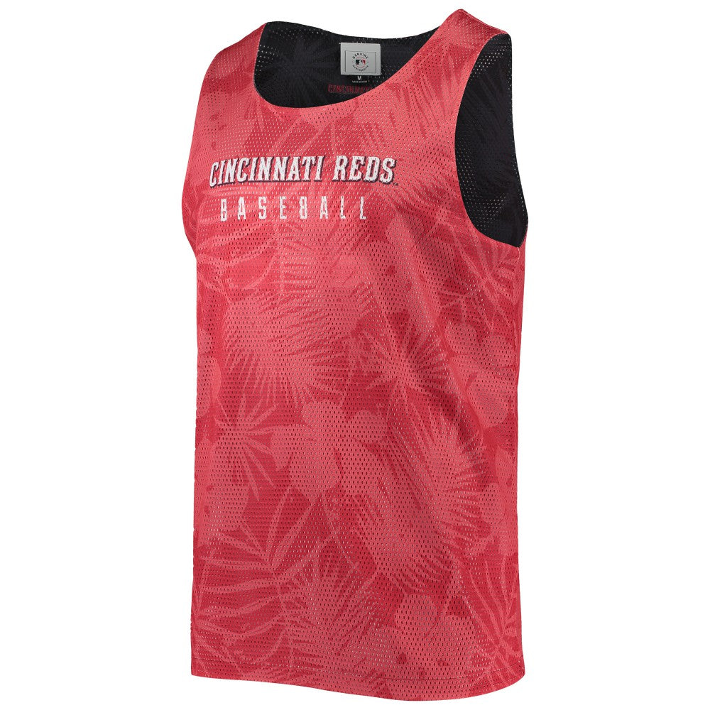 MLB Cincinnati Reds FOCO Floral Reversible Mesh Tank Top