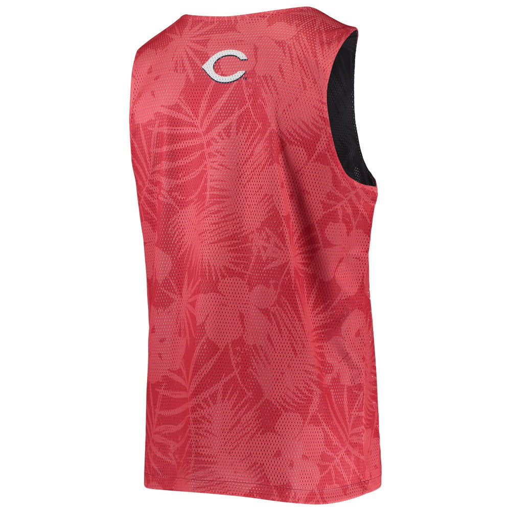MLB Cincinnati Reds FOCO Floral Reversible Mesh Tank Top