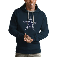 Antigua Victory Pullover Hoodie - Dallas Cowboys