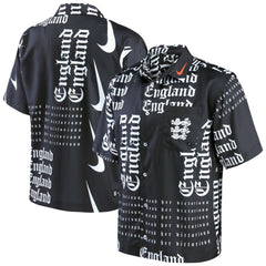 England Women's National Team Button-Up Shirt - Nike Black