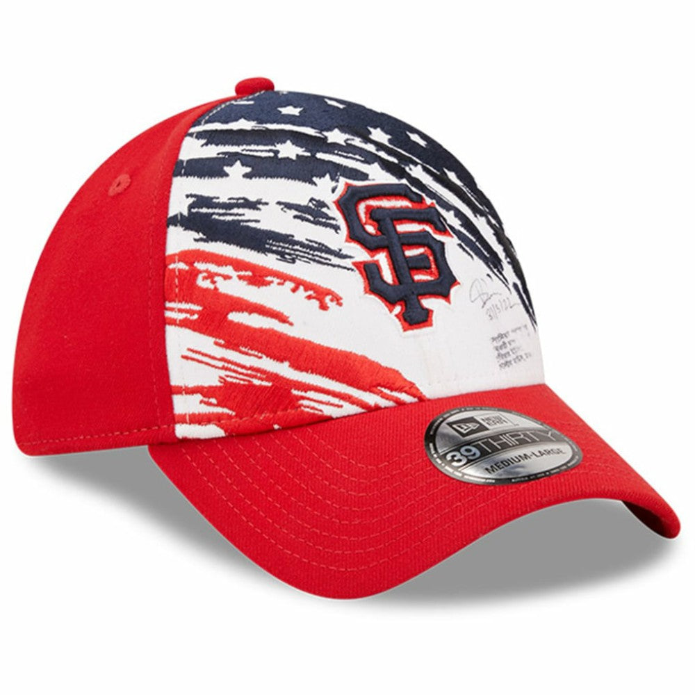 MLB San Francisco Giants New Era 2022 4th of July 39THIRTY Flex Hat