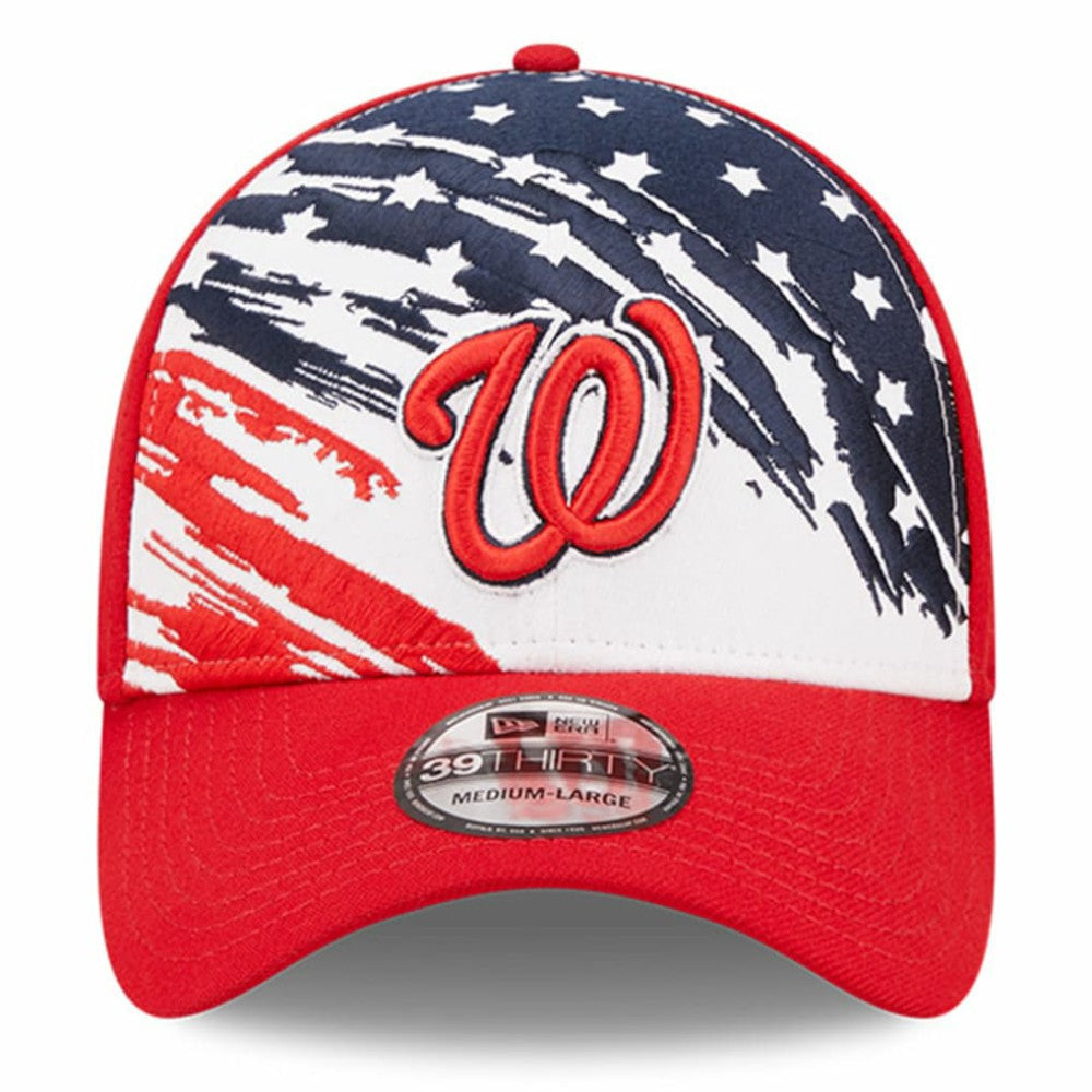 MLB Washington Nationals New Era 2022 4th of July 39THIRTY Flex Hat