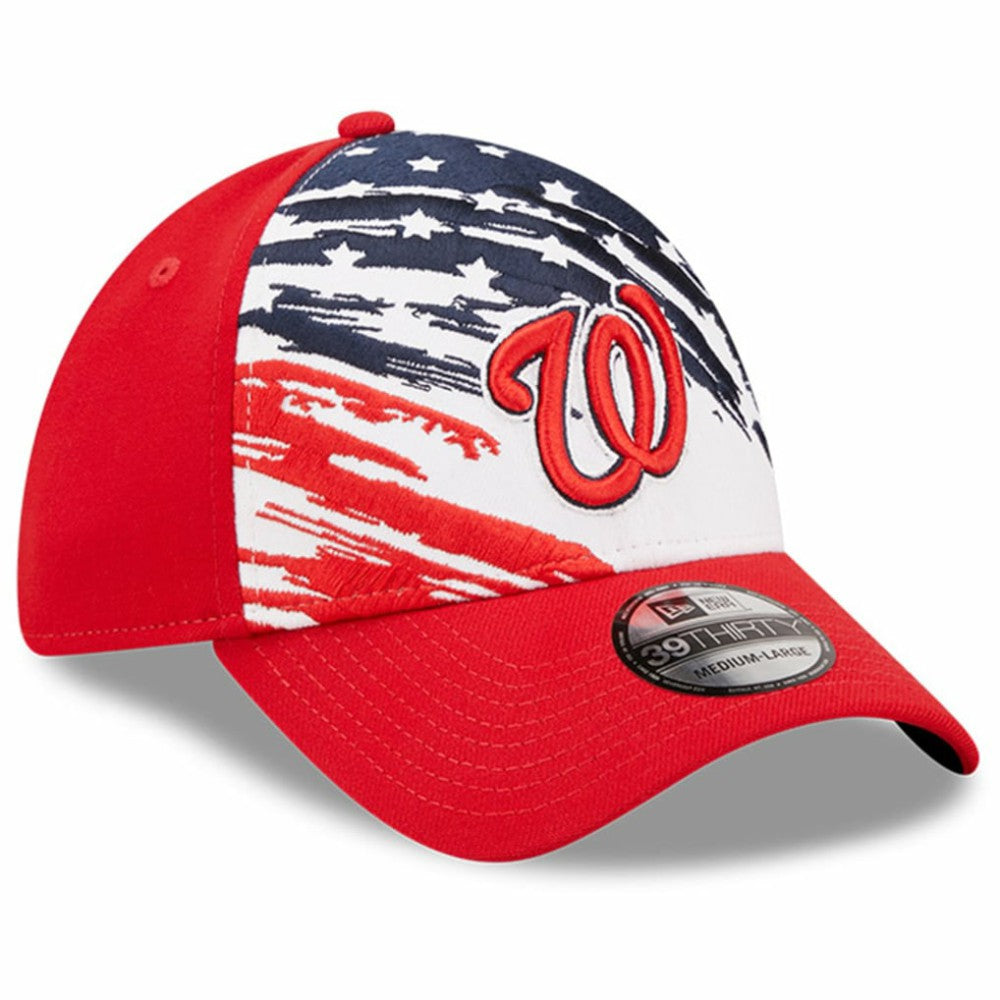 MLB Washington Nationals New Era 2022 4th of July 39THIRTY Flex Hat