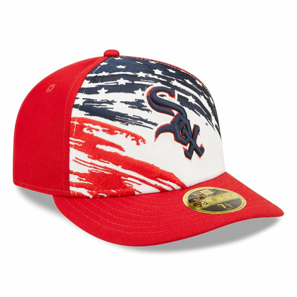 MLB Chicago White Sox New Era 2022 4th of July Low Profile 59FIFTY Fitted Hat