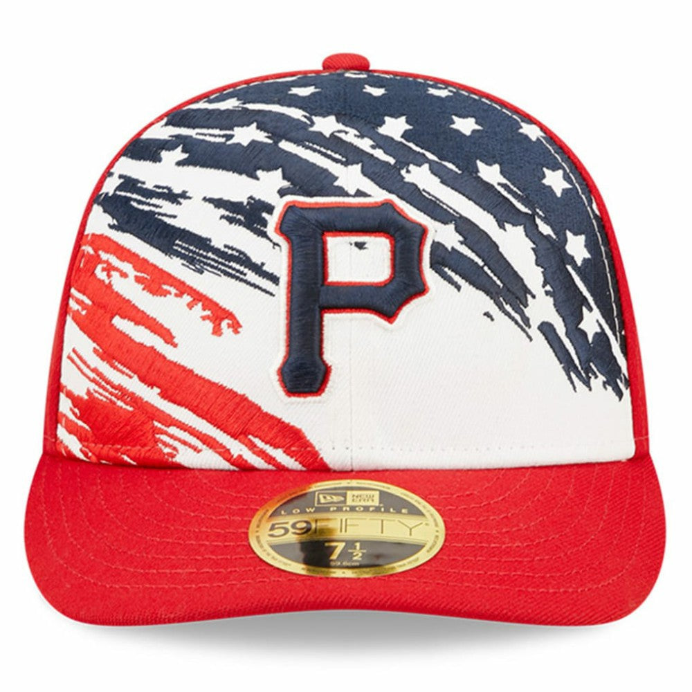 MLB Pittsburgh Pirates New Era 2022 4th of July Low Profile 59FIFTY Fitted Hat