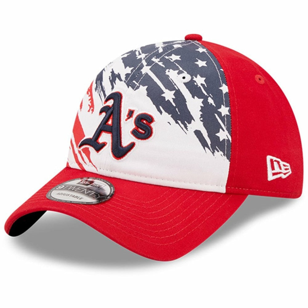 MLB Athletics New Era 2022 4th of July 9TWENTY Adjustable Hat