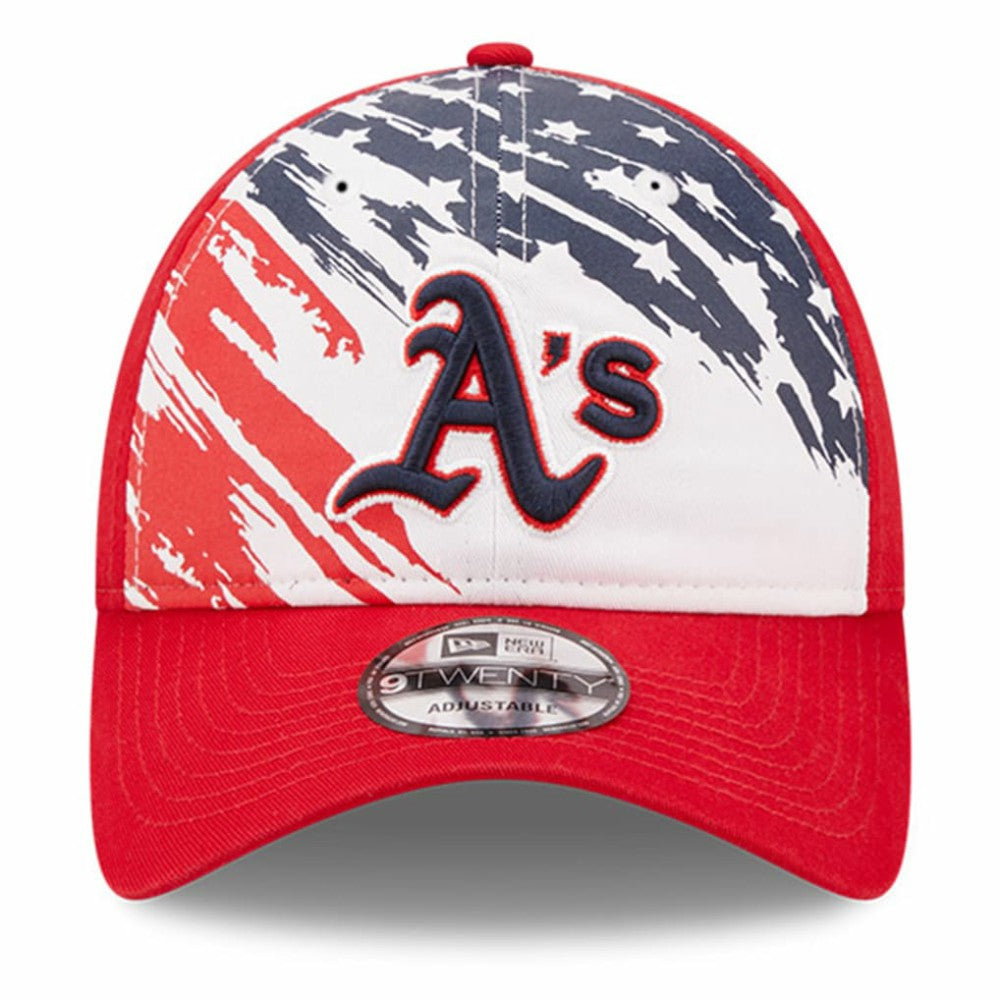 MLB Athletics New Era 2022 4th of July 9TWENTY Adjustable Hat