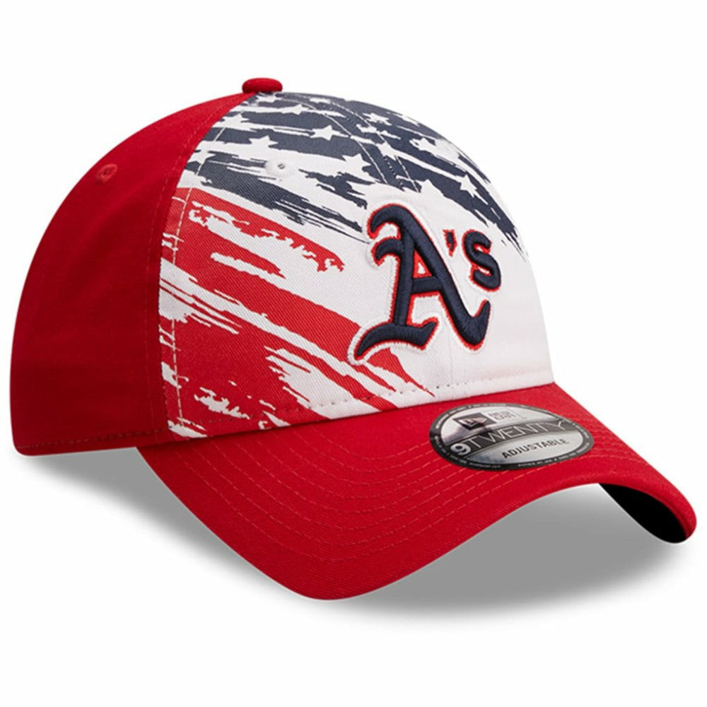 MLB Athletics New Era 2022 4th of July 9TWENTY Adjustable Hat