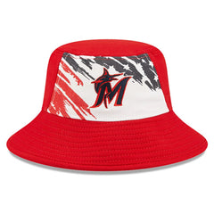 MLB Miami Marlins New Era 2022 4th of July Bucket Hat