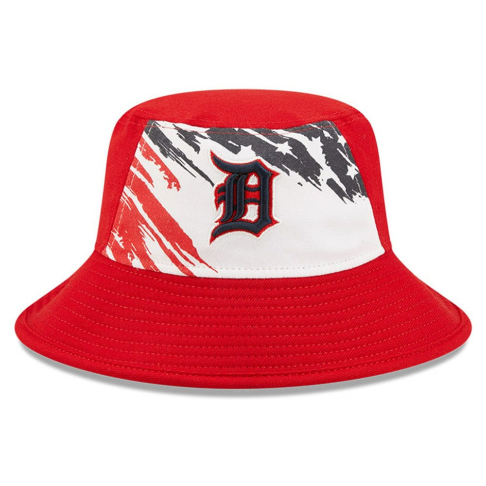 MLB Detroit Tigers New Era 2022 4th of July Bucket Hat