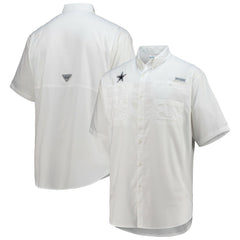 Tamiami Omni-Shade Button-Down Short Sleeve Shirt - Dallas Cowboys