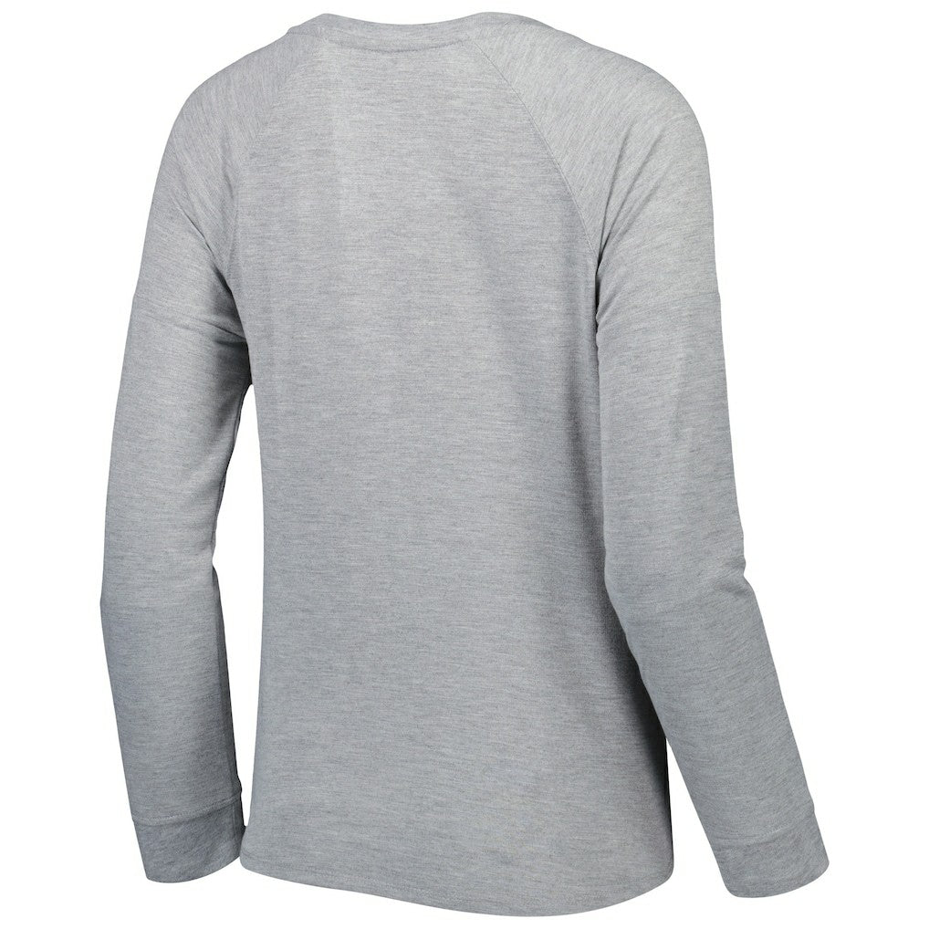 Juniors All Striped Up Raglan Long Sleeve T-Shirt - Washington Commanders