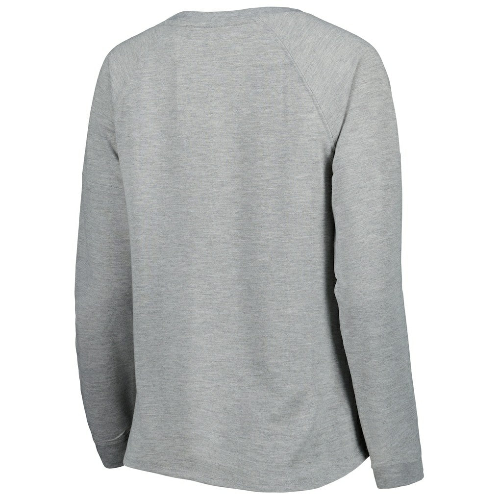 Juniors All Striped Up Raglan Long Sleeve T-Shirt - Pittsburgh Steelers